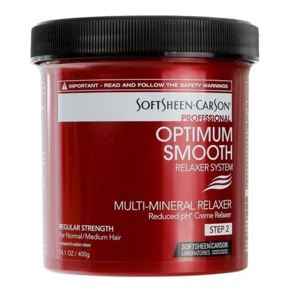 SoftSheen Carson Optimum Smooth Multi Mineral Creme Relaxer REGULAR Strength